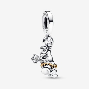 Pandora 100th Anniversary Baloo Lab-grown Diamond Dangle Charm Mehrfarbig | 135ETNSIC