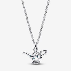 Pandora Aladdin Magic Lamp Pendant Collier Necklace Silber | 079YLCARV