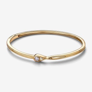 Pandora Bangle 0.25 carat tw 14k Gold Gold | 186EJDHYX