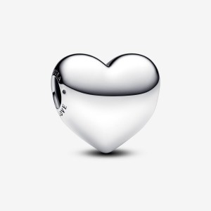 Pandora Be Love Engravable Large Heart Charm Silber | 503KYCAJS