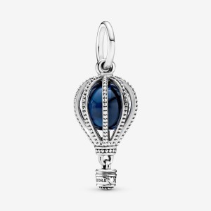 Pandora Blue Hot Air Balloon Travel Charm Mehrfarbig | 287UZRGXY