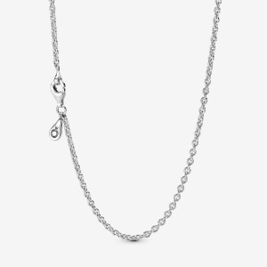 Pandora Cable Chain Necklace Silber | 269HCVZET