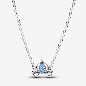 Pandora Cinderella's Carriage Collier Necklace Silber | 208TSFRMZ