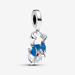 Pandora Donald Duck Dangle Charm Silber | 918YQLJZT