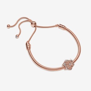 Pandora Festive Snowflake Bracelet Gift Set Mehrfarbig | 485ZXCSRD