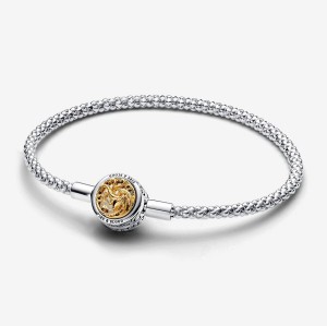 Pandora Game of Thrones House Sigil Clasp Moments Studded Chain Bracelet Mehrfarbig | 341CTIEZP