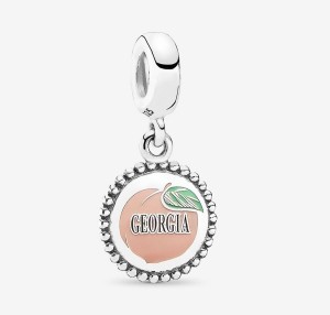 Pandora Georgia Dangle Charm Silber | 015NWDTLM