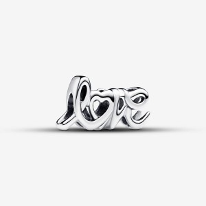Pandora Handwritten Love Charm Silber | 568RKQMSG