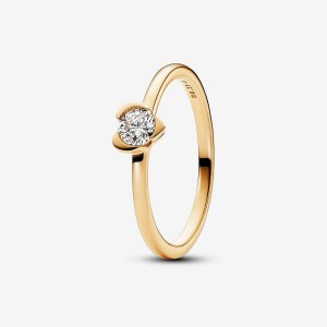Pandora Heart Ring 0.25 carat tw 14k Gold Gold | 481WJAUSX
