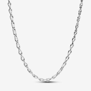 Pandora Infinity Chain Necklace Silber | 614TRIAKM