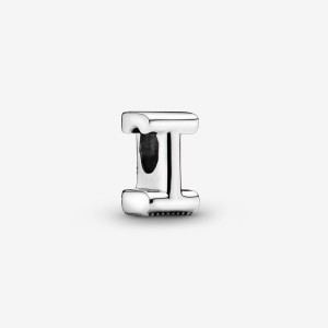 Pandora Letter I Alphabet Charm Silber | 590HRZSXT