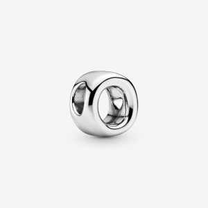 Pandora Letter O Alphabet Charm Silber | 158ZOVBUK
