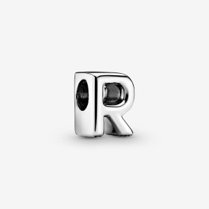 Pandora Letter R Alphabet Charm Silber | 502KMOPER
