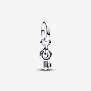 Pandora ME Key Mini Dangle Charm Silber | 617UJQLHP