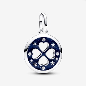 Pandora ME Lucky Medallion Charm Silber | 074MNYPJO