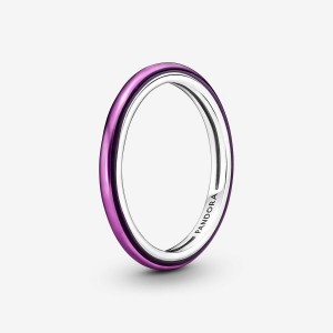 Pandora ME Shocking Purple Ring Silber | 954MBOZJA