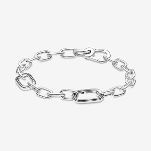 Pandora ME Small-Link Chain Bracelet Silber | 245DWGKUT