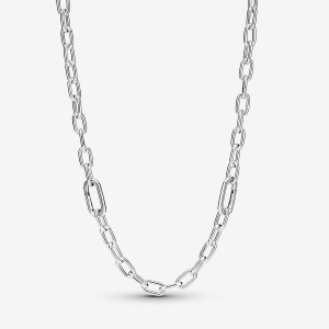 Pandora ME Small-Link Chain Necklace Silber | 413SUDMZN