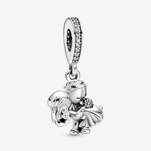 Pandora Married Couple Dangle Charm Silber | 184LFJRNI