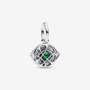 Pandora Marvel Doctor Strange Agamotto Eye Dangle Charm Silber | 865MCEWLN