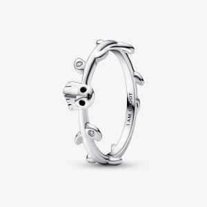 Pandora Marvel Guardians of the Galaxy Groot Leaf Ring Silber | 741KGNCEA