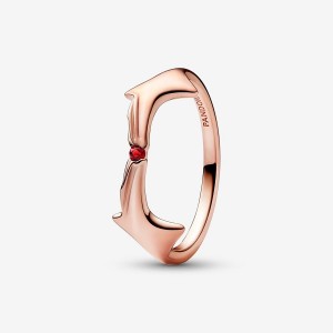 Pandora Marvel Scarlet Witch Ring Rosa Gold | 450GKTZEI