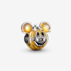 Pandora Mickey Mouse Pumpkin Charm Silber | 653OPBMLA