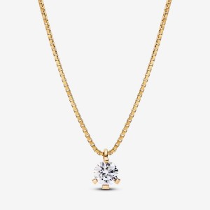 Pandora Pendant Necklace 0.50 carat tw 14k Gold Gold | 160YLFPOC