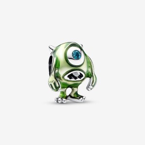 Pandora Pixar Mike Wazowski Charm Silber | 734YWPXCZ