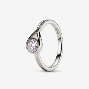Pandora Ring 0.50 carat tw 14k White Gold Weiß Gold | 927UCAMRW