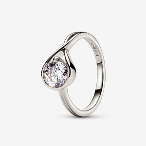 Pandora Ring 1.00 carat tw 14k White Gold Weiß Gold | 715XARPUS