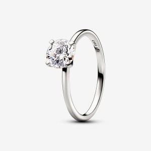 Pandora Ring 1.00 carat tw 14k White Gold Weiß Gold | 196VHGOJS