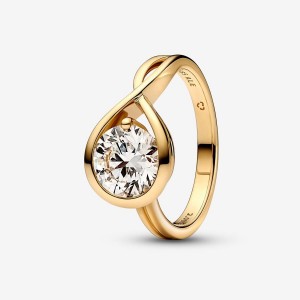 Pandora Ring 2.00 carat tw 14k Gold Gold | 218DZKLJG