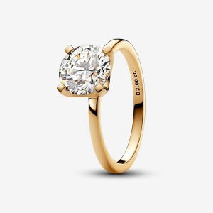 Pandora Ring 2.00 carat tw 14k Gold Gold | 046UXVJPQ