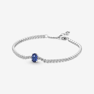 Pandora Sparkling Pave Tennis Bracelet Silber | 940AGLIXE