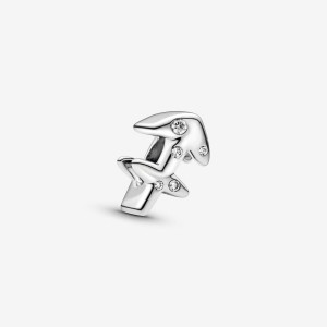 Pandora Sparkling Sagittarius Zodiac Charm Silber | 609UBCKMO
