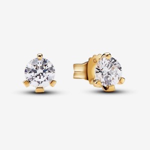 Pandora Stud Earrings 0.50 carat tw 14k Gold Gold | 398AQIGCY