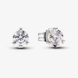 Pandora Stud Earrings 0.50 carat tw 14k White Gold Weiß Gold | 340OGSLXC