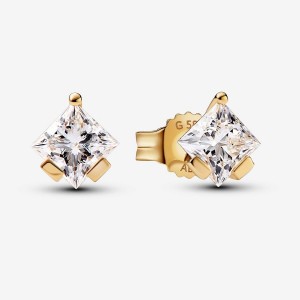 Pandora Stud Earrings 1.00 carat tw 14k Gold Gold | 495INBVLS