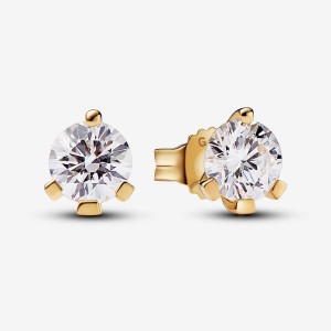 Pandora Stud Earrings 1.00 carat tw 14k Gold Gold | 532SFJRKL