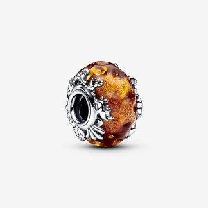 Pandora The Lion King Murano Glass Charm Silber | 931GBOFQU