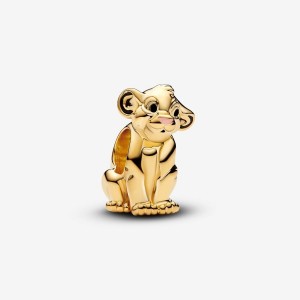 Pandora The Lion King Simba Charm Gold | 237MTKBUE