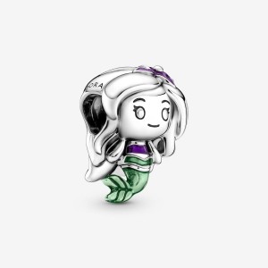 Pandora The Little Mermaid Ariel Charm Silber | 593DZOBEC