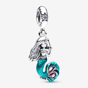 Pandora The Little Mermaid Ariel Dangle Charm Silber | 829EOPCNT