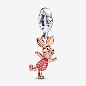 Pandora Winnie the Pooh Piglet Dangle Charm Mehrfarbig | 530XRPMBF